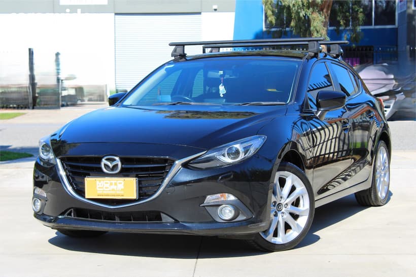 Black 2014 Mazda 3 Hatchback Sp25 Gt