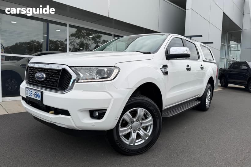 White 2021 Ford Ranger Double Cab Pick Up Xlt 2.0 (4X4)