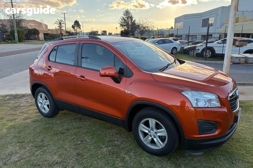 Orange 2016 Holden Trax Wagon Ls