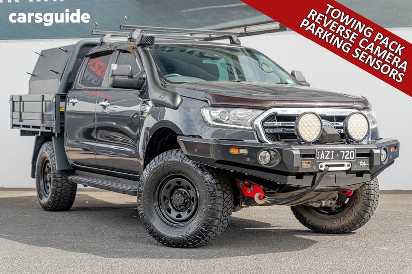Grey 2019 Ford Ranger Double Cab Pick Up Xlt 2.0 (4X4)