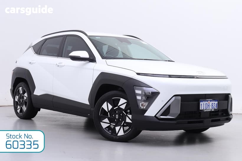 White 2025 Hyundai Kona Wagon