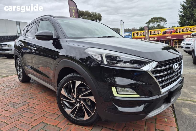 Black 2019 Hyundai Tucson Wagon Highlander Crdi (Awd)