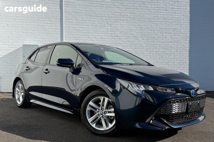 Blue 2019 Toyota Corolla Hatchback Sx (Hybrid)