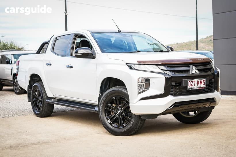White 2022 Mitsubishi Triton Double Cab Pick Up Gsr (4X4)