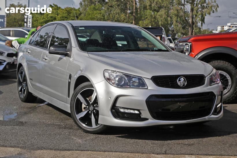 Silver 2016 Holden Commodore Sedan Sv6 Black Pack