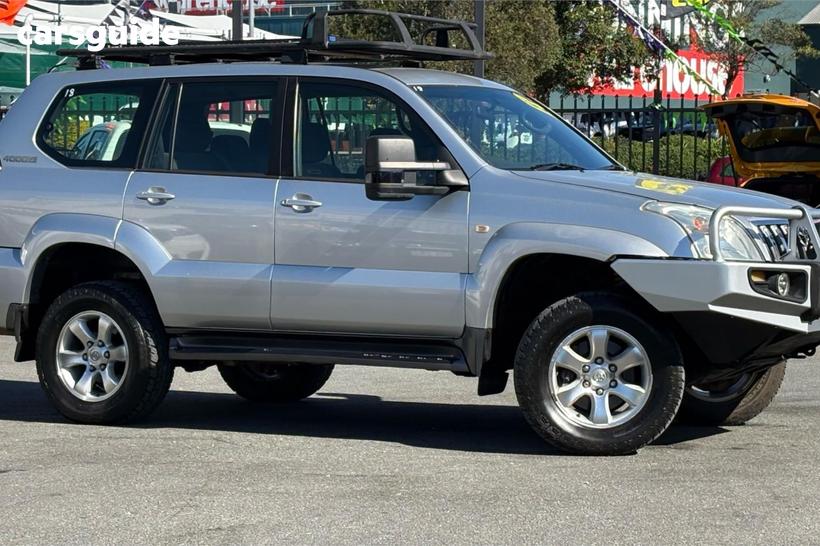 Silver 2005 Toyota Landcruiser Prado Wagon Gxl (4X4)