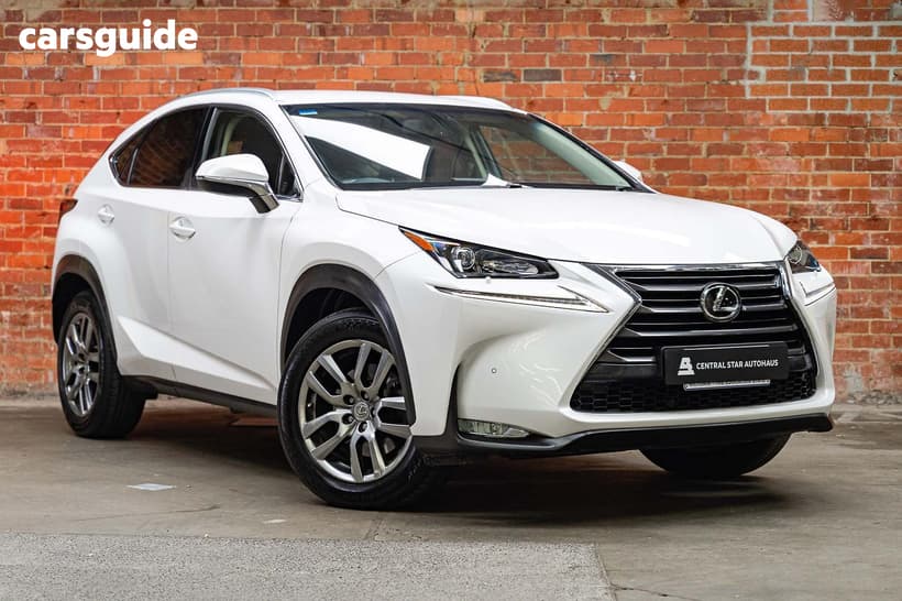 White 2015 Lexus NX200T Wagon Luxury (Fwd)