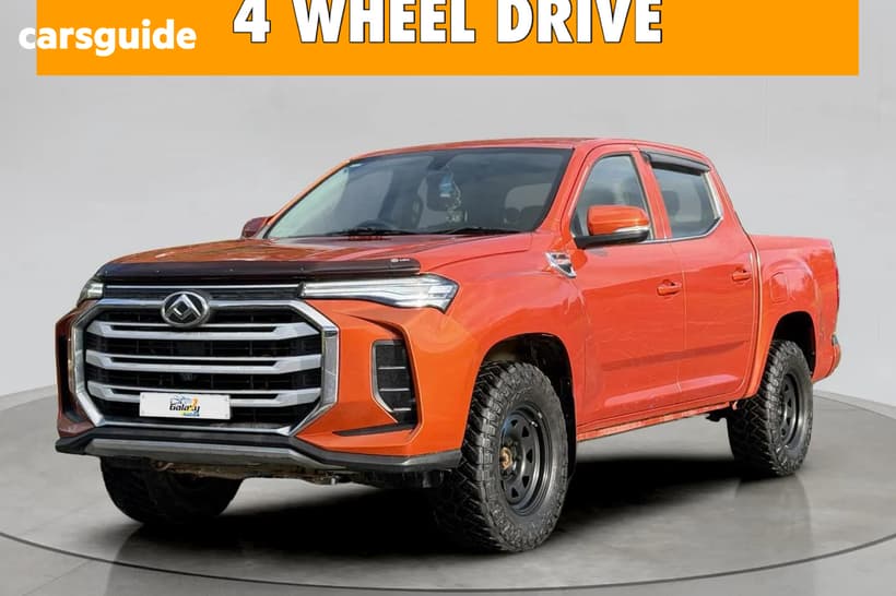 Orange 2022 LDV T60 Double Cab Utility Max Pro (4X4)