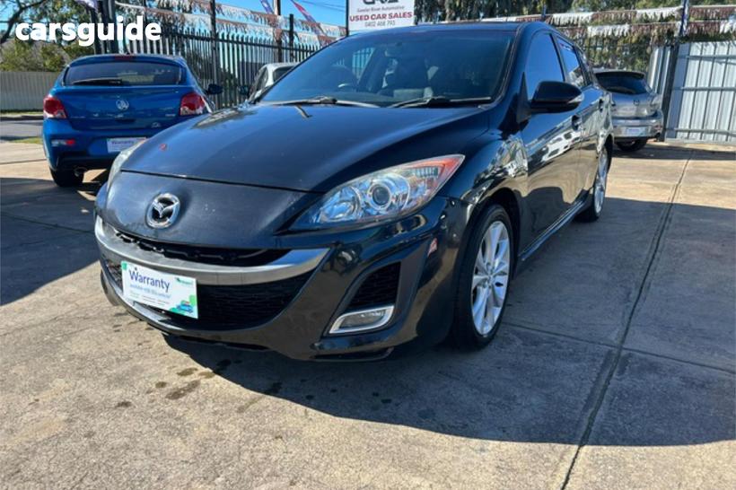Black 2009 Mazda 3 Hatchback Sp25