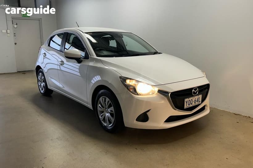 White 2017 Mazda 2 Hatchback Neo