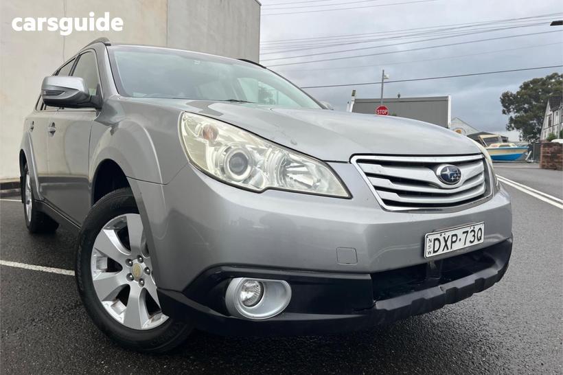 Silver 2010 Subaru Outback Wagon 2.5I