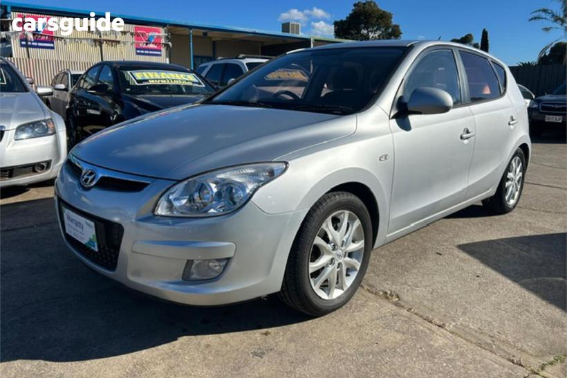 Silver 2009 Hyundai I30 Hatchback Slx