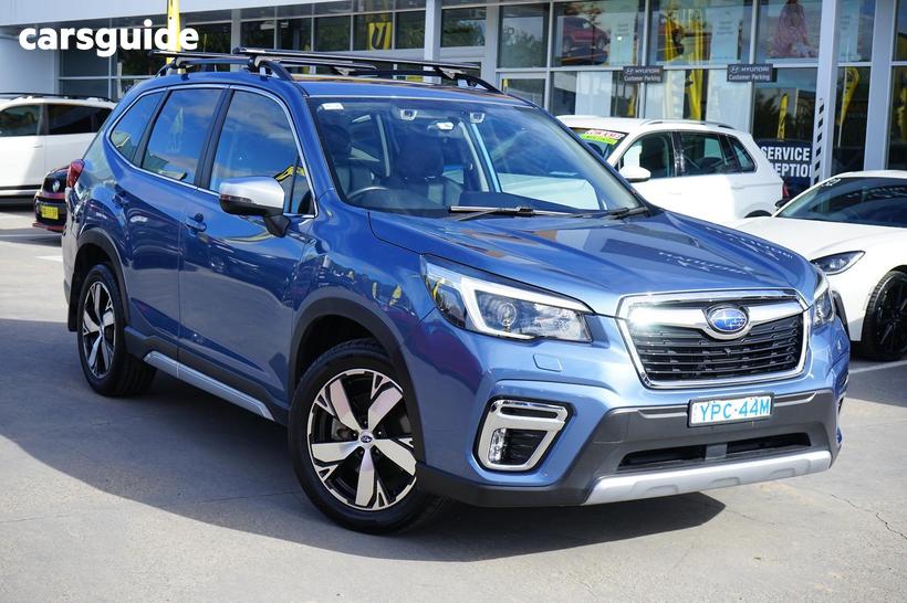 Blue 2021 Subaru Forester Wagon 2.5I-S (Awd)