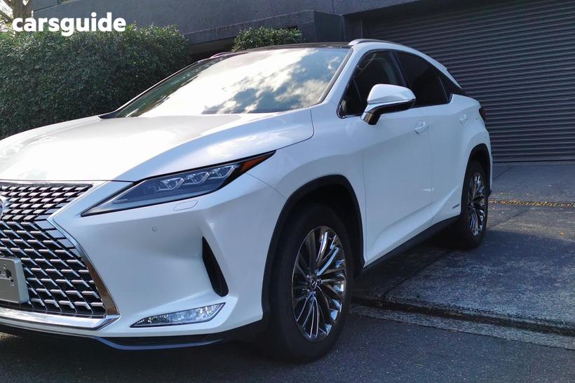 White 2022 Lexus RX SUV RX450H