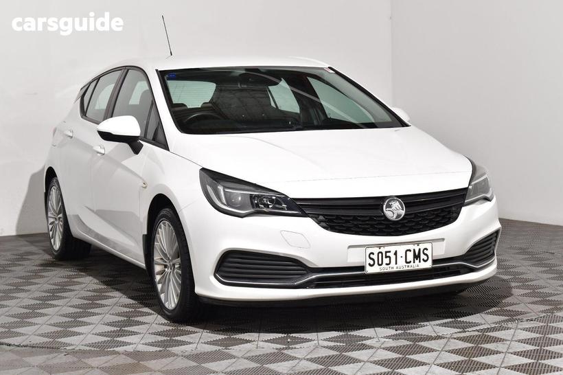 White 2017 Holden Astra Hatchback R