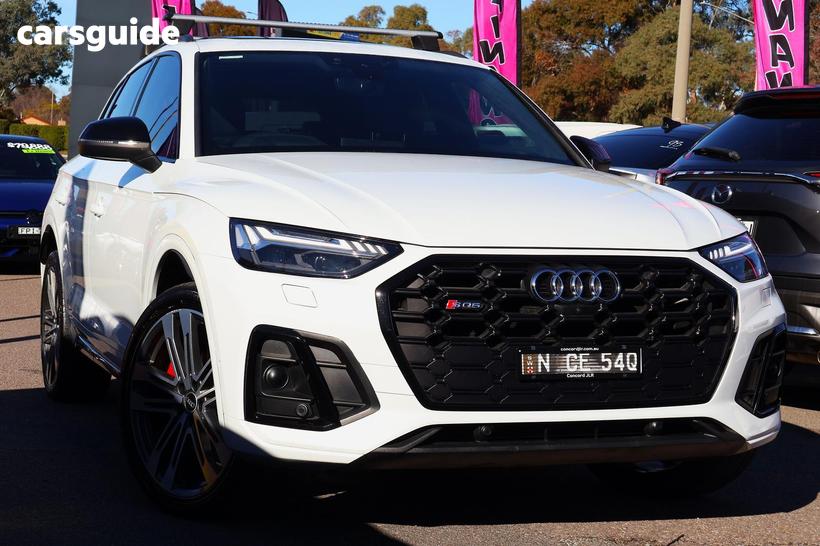White 2021 Audi SQ5 Wagon 3.0 Tdi Quattro Mhev