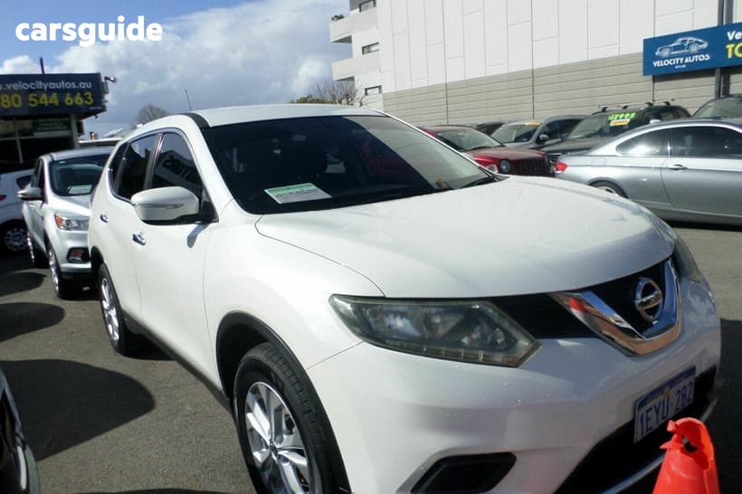 White 2016 Nissan X-Trail Wagon St (Fwd)