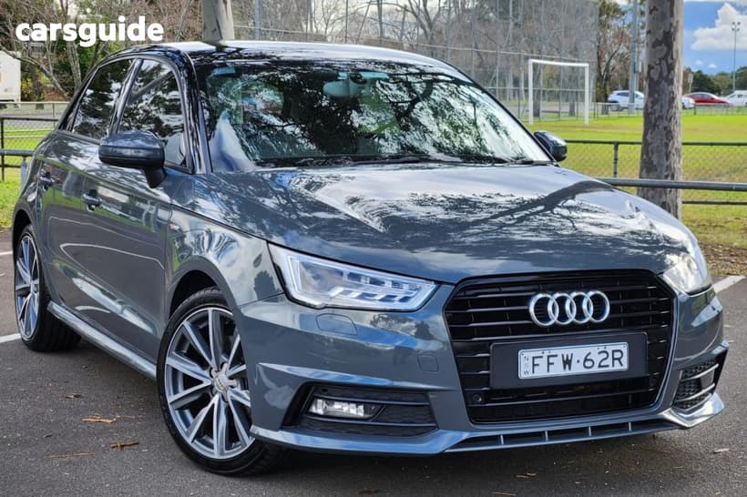 Grey 2018 Audi A1 Hatchback Sportback 1.8 Tfsi S Line