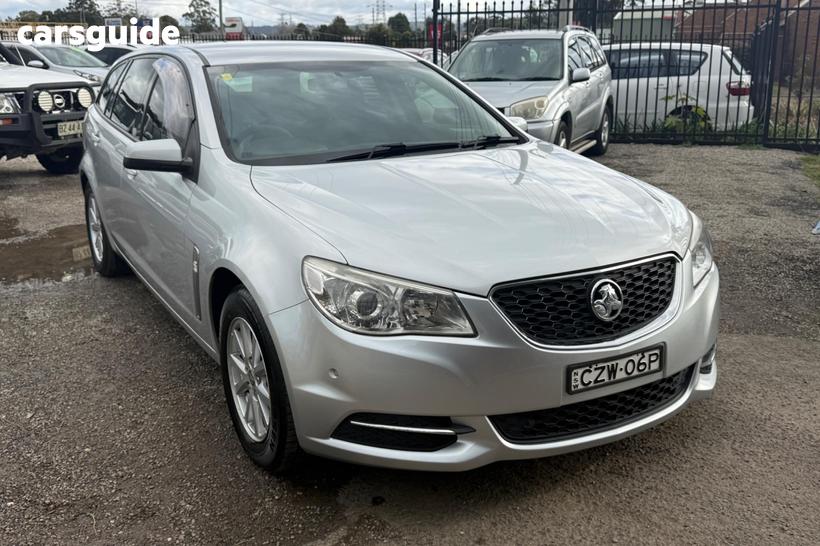 Silver 2013 Holden Commodore Sportswagon Evoke