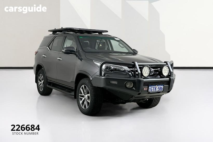 Grey 2018 Toyota Fortuner Wagon Crusade