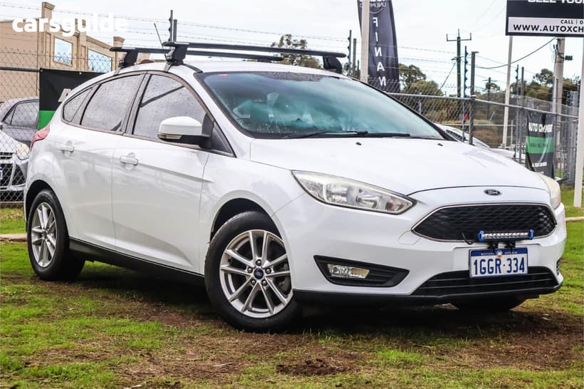 White 2016 Ford Focus Hatchback Trend