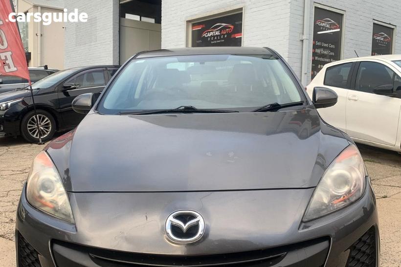 Grey 2012 Mazda 3 Sedan Neo