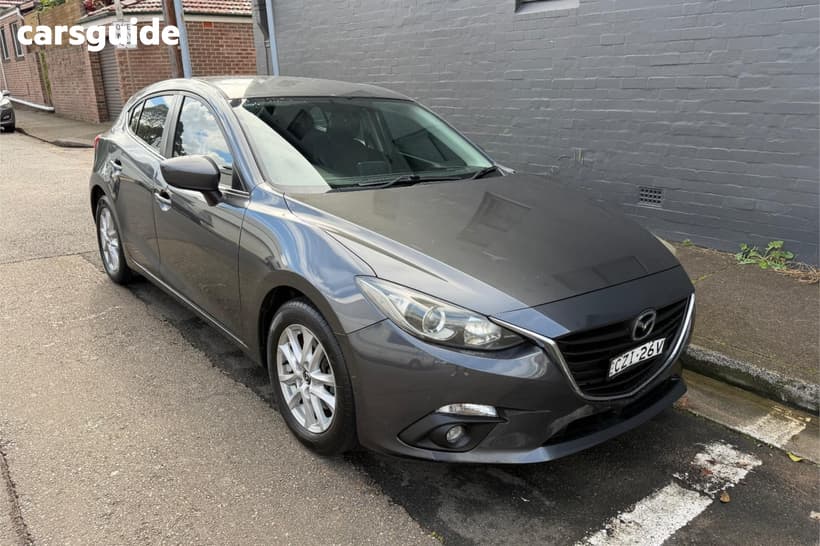 Grey 2015 Mazda 3 Hatchback Touring