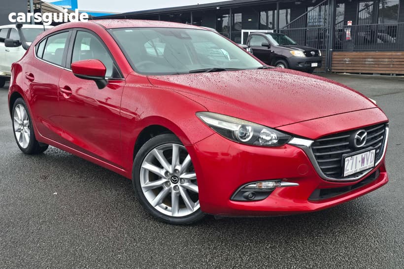 Red 2016 Mazda 3 Hatchback Sp25