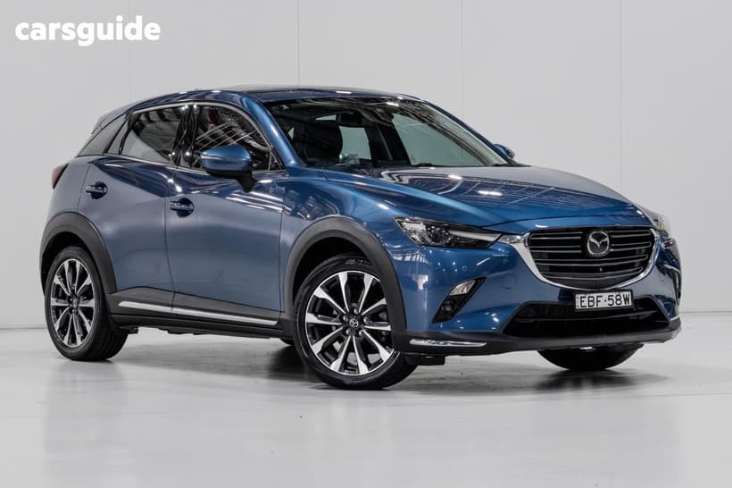 Blue 2019 Mazda CX-3 Wagon Akari (Awd)