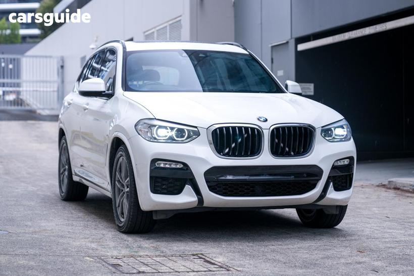White 2019 BMW X3 Wagon Sdrive20I