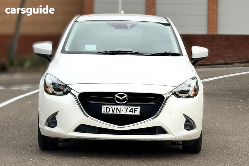 White 2018 Mazda 2 Hatchback Genki (5Yr)