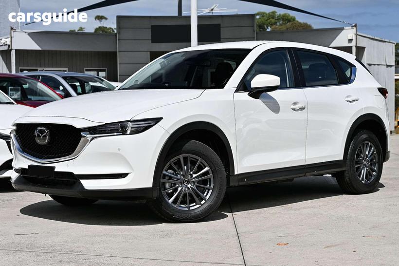 White 2021 Mazda CX-5 Wagon Touring (Awd)
