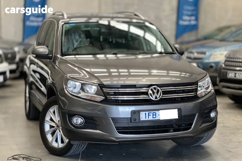 Grey 2015 Volkswagen Tiguan Wagon 132 Tsi (4X4)