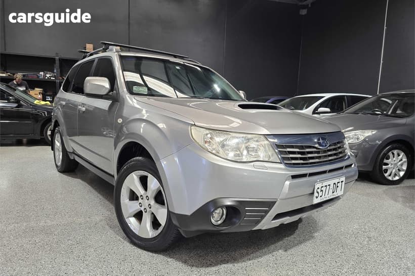 Silver 2009 Subaru Forester Wagon Xt Premium