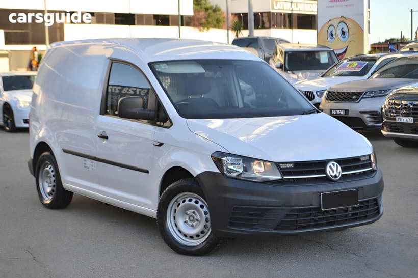 White 2017 Volkswagen Caddy Commercial TDI250 F