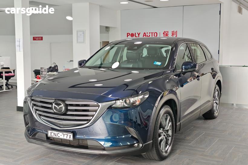 Blue 2021 Mazda CX-9 Wagon Touring (Fwd)