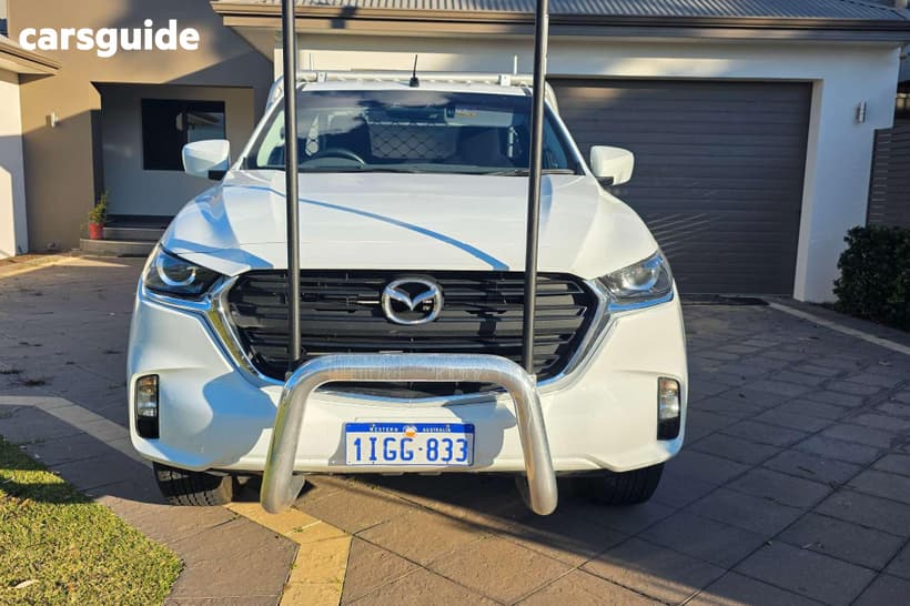 White 2023 Mazda BT-50 Freestyle Cab Chassis Xt (4X2)