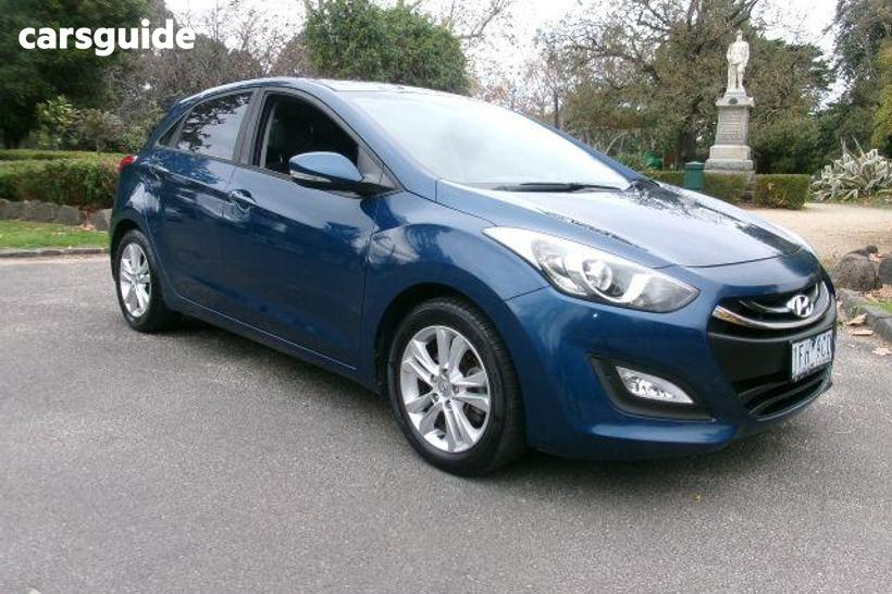 Blue 2014 Hyundai I30 Hatchback Se
