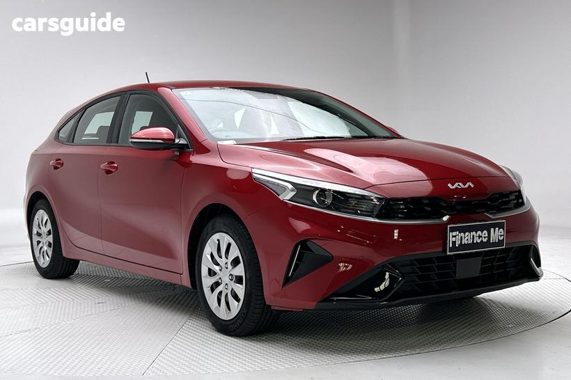 Red 2024 Kia Cerato Hatchback S