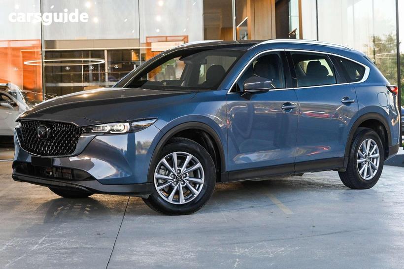 Grey 2023 Mazda CX-8 Wagon G25 Sport (Fwd)