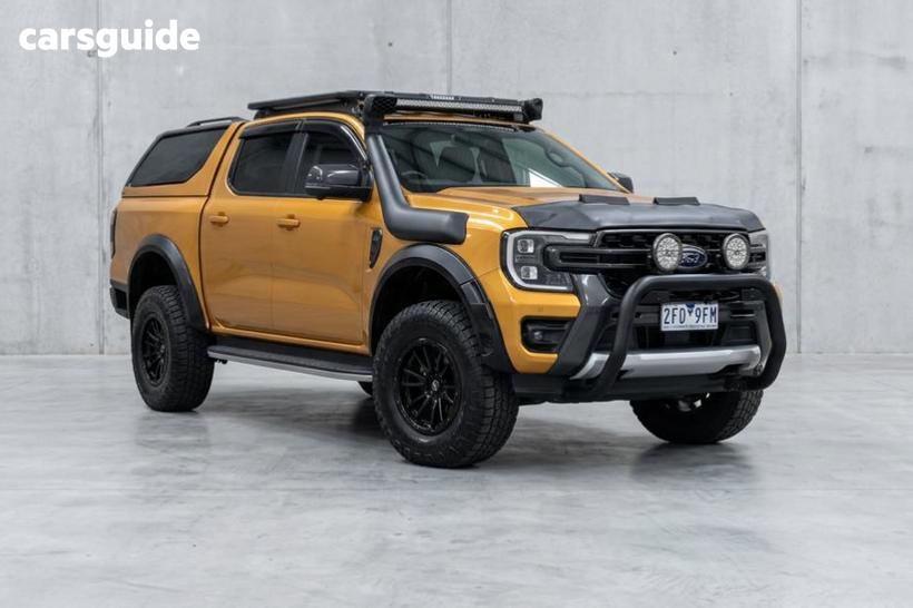 Yellow 2024 Ford Ranger Double Cab Pick Up Wildtrak 2.0 (4X4)