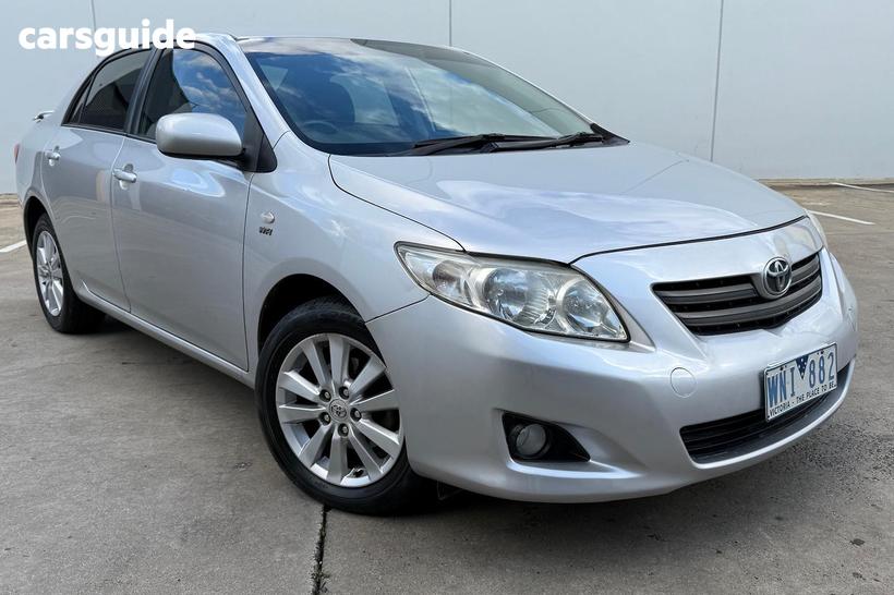 Silver 2008 Toyota Corolla Sedan Conquest