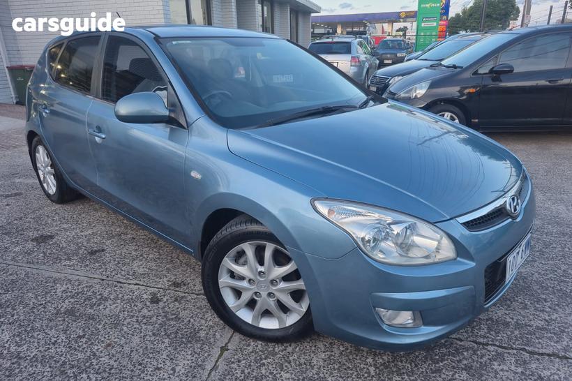 Blue 2009 Hyundai I30 Hatchback Slx 1.6 Crdi