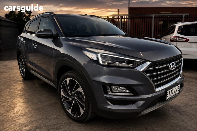 Grey 2019 Hyundai Tucson Wagon Highlander Crdi (Awd)