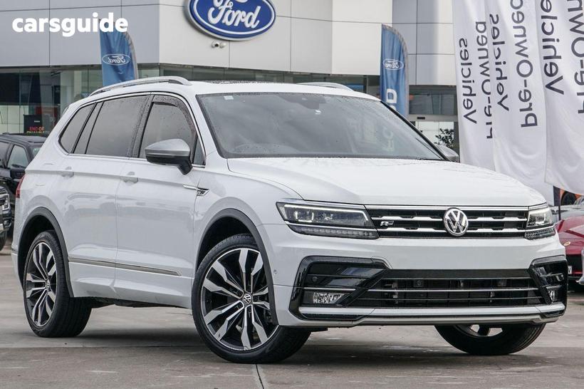 White 2020 Volkswagen Tiguan Wagon Allspace 162 Tsi Highline