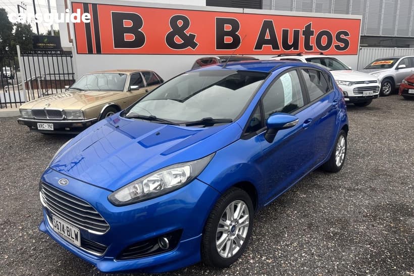 Blue 2016 Ford Fiesta Hatchback Trend