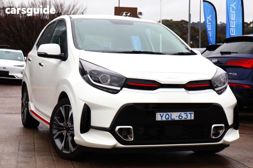 White 2022 Kia Picanto Hatchback Gt (Turbo) (Pe)