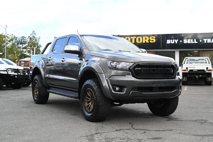 Grey 2018 Ford Ranger Dual Cab Utility Xlt 3.2 (4X4)