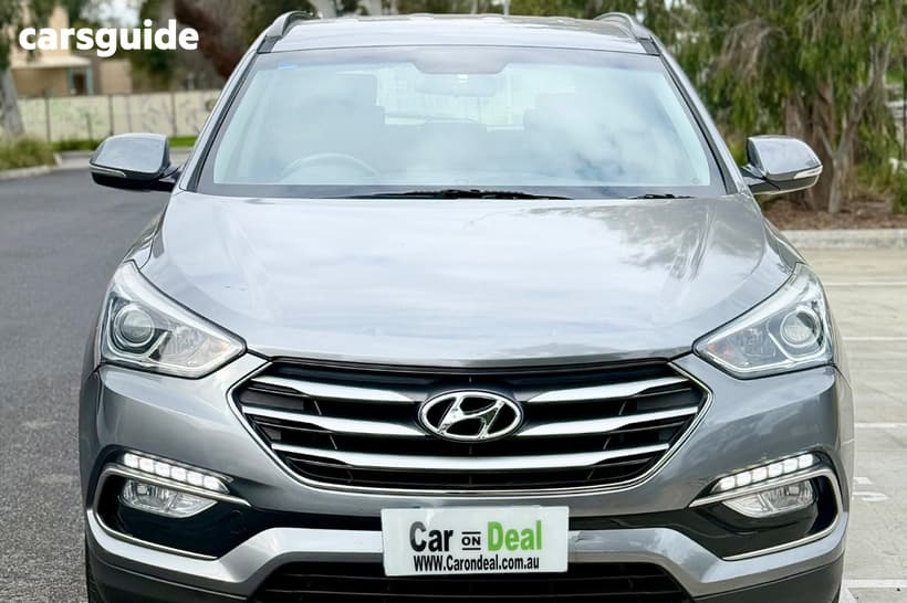 Grey 2015 Hyundai Santa FE Wagon Active (4X4)