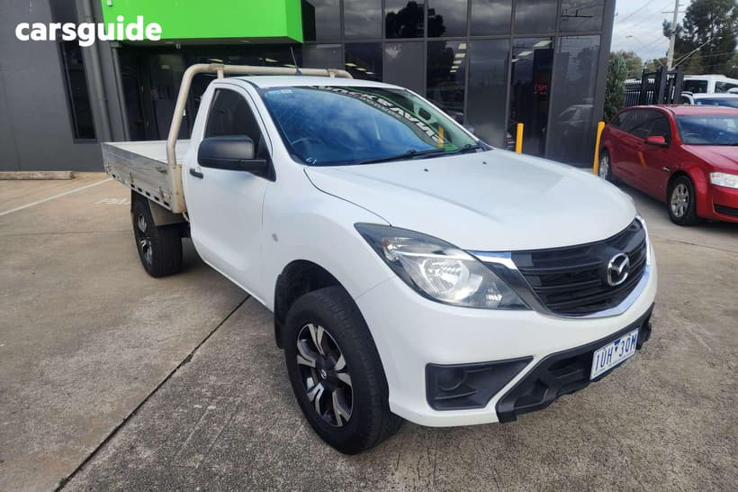 White 2019 Mazda BT-50 Cab Chassis Xt (4X2) (5Yr)